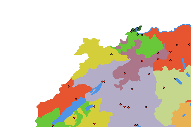 Karte Nordwest